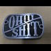 Harley Brake pedal cover OH !!! Shxxt, aluminum cast